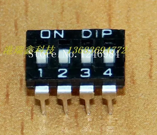 

[SA]Taiwan Huanda DIP switch combination switch NDI-04 Switch--100PCS/LOT