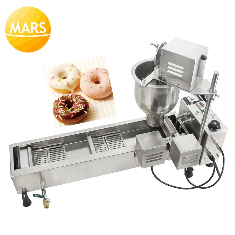 Kommerziellen Donut Maker Elektrische 110V 220V Automatische Donut Donut Maschine Maker Friteuse