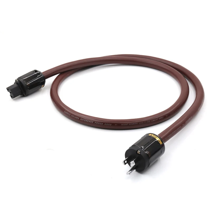 

1.5m Reiticcse pure copper power cable hifi audio power cord with P-004E/C-004 connectors