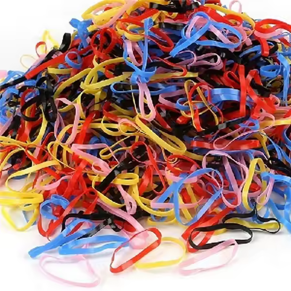 2018 New Random Mixed Child Baby Hair Holders Rubber Bands Elastics Girl's Tie Gum Hair Accessories about 500PCS - Image 8