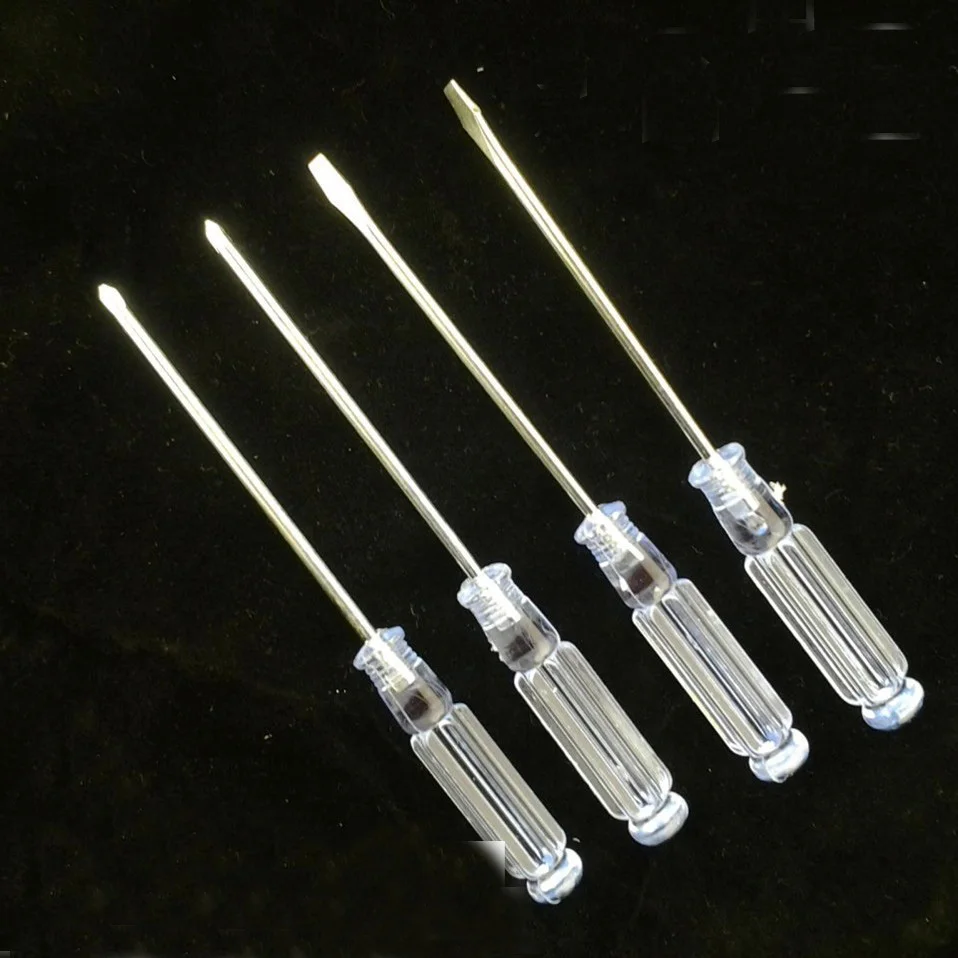 SAT0399 Tools small screwdriver / Crystal screwdriver / transparent screwdriver / Screwdriver 3.0 * 75