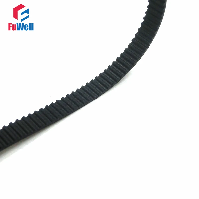 2GT Timing Belt 6/10mm Width GT2 Gear Pulley Belt 2GT-98/102/110/124/132 Closed Loop Rubber Synchronous Belts for 3D Printer