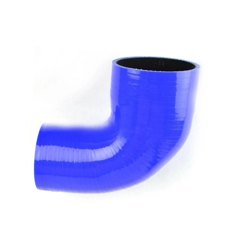 Silicone Joiner 90 Degree Bend Reducer Elbow Hose Pipe 64mm to102mm 2.5