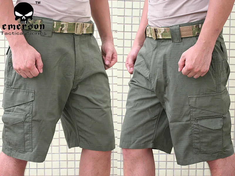 Emersongear-Allwetter-taktische Outdoor-Shorts, Airsoft, Kampfs horts, Oliv-Drab em7027