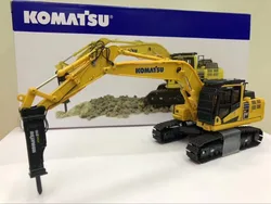 UH8140 Collectible Diecast Toy Model Gift 1:50 Komatsu PC210LC-11 Hydraulic Excavator With Hammer Construction Vehicle Display