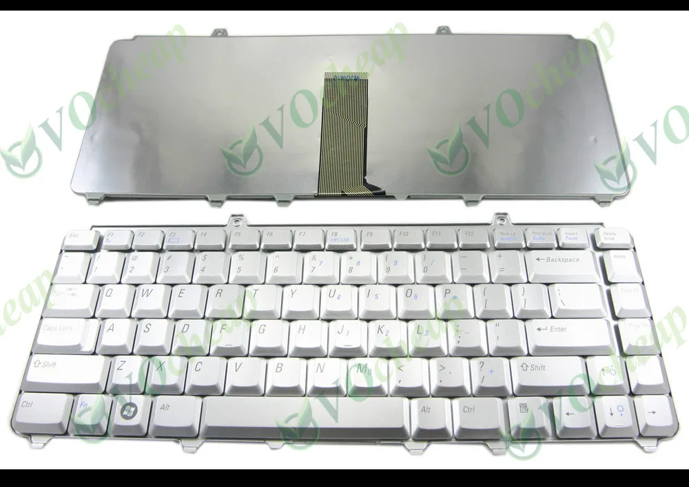 

New US Laptop keyboard for Dell for Inspiron 1420 1425 1520 1521 1525 1540 1545 Vostro 1400 1500 XPS M1330 M1530 Silver 0NK750