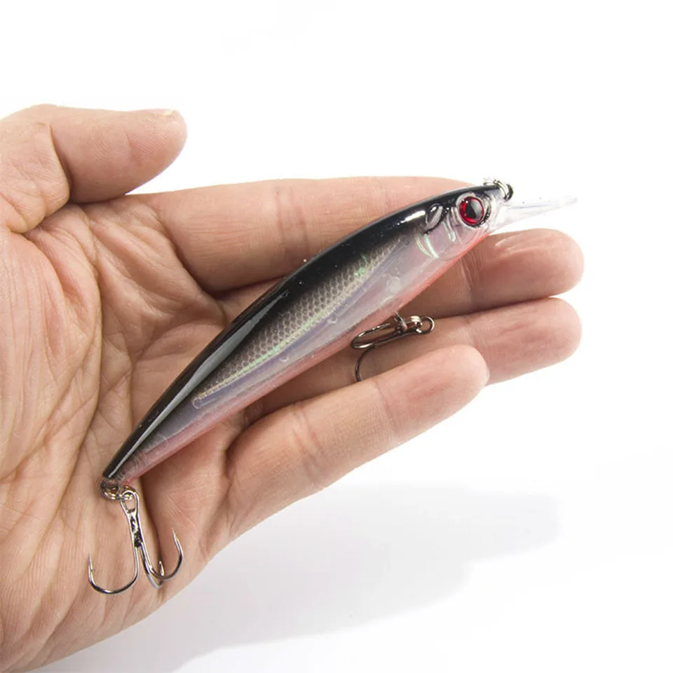 8PCS/Lot 11cm 13.5g Fishing Lures Minnow Fishing Bait Set Fishing Tackle Fishing Lure Set