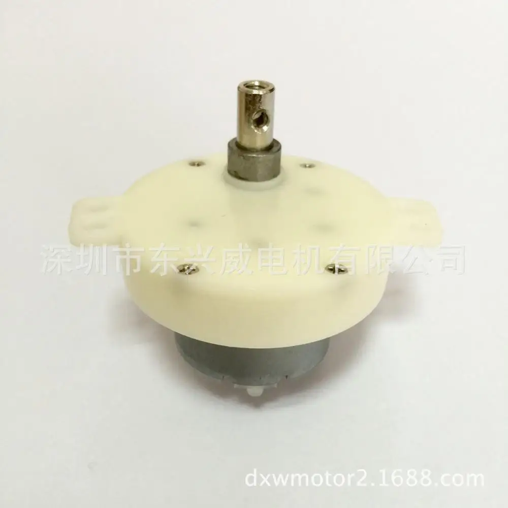 

DC oscillating fan motor JS50 plastic gear reducer motor 3v6v12v rotary lawn lamp motor sewing spareparts