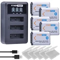 5 Battery 1 Charger