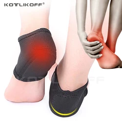 KOTLIKOFF Heel Cushion Socks For Men Women Plantar Fasciitis Achilles Tendonitis Calluses Spurs Cracked Pain Relief Inserts Pads