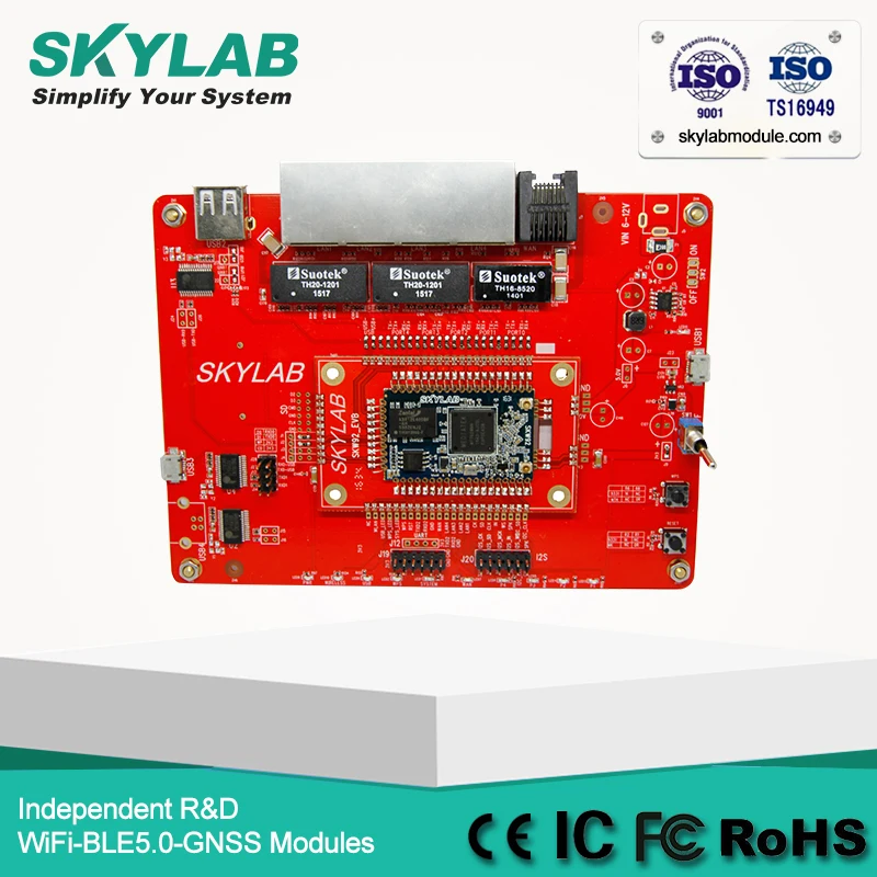 SKYLAB SKW92A MediaTek MT7628N DDR2 512Mb 2.4Ghz Wireless WiFi AP/Router Module Developing Board