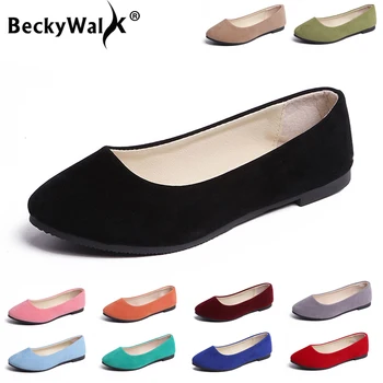 Plus Size 35-43 Scarpe da donna Colore della caramella Scarpe primaverili Donna Slip On Appartamenti casual Scarpe da donna Autunno Mocassino zapatos mujer WSH2214