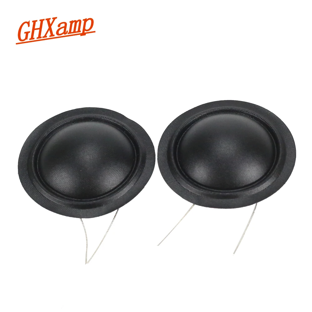 GHXAMP 25.4mm 25.5mm Tweeters Voice Coil 1 inch 6OHM 8ohm Silk Membrane Same Direction KSV Treble  DIY 2PCS