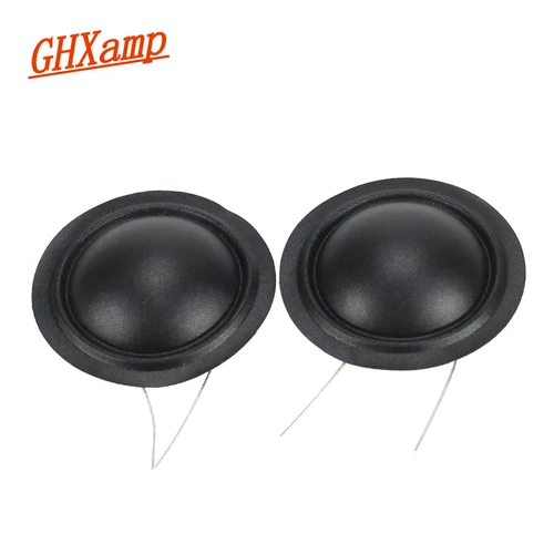 Imagen 2 del producto GHXAMP 25,4mm 25,5mm Tweeter Bobina de voz 1 pulgada 6OHM 8ohm Membrana de seda misma dirección KSV agudos DIY 2 uds