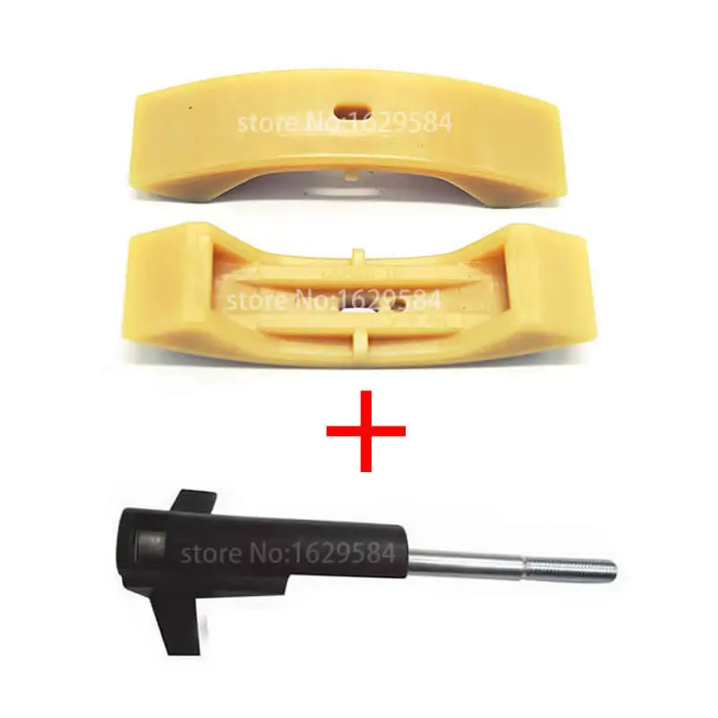 4 Uds Turbo Timing árbol de levas tensor de cadena almohadillas de zapato y cabestro 077109087C 058109217B para Golf Beetle Jetta para A4 TT Quattro