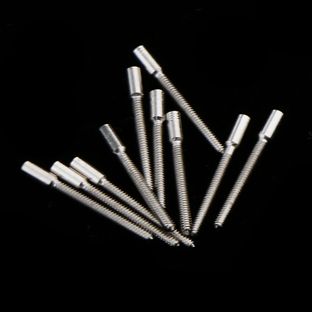 10 Pieces Watch Stem Extensions Extenders Jewelry Tools & Equipments Repair Watch Movement Crown Stems 0.9mm Threads Watchmaker