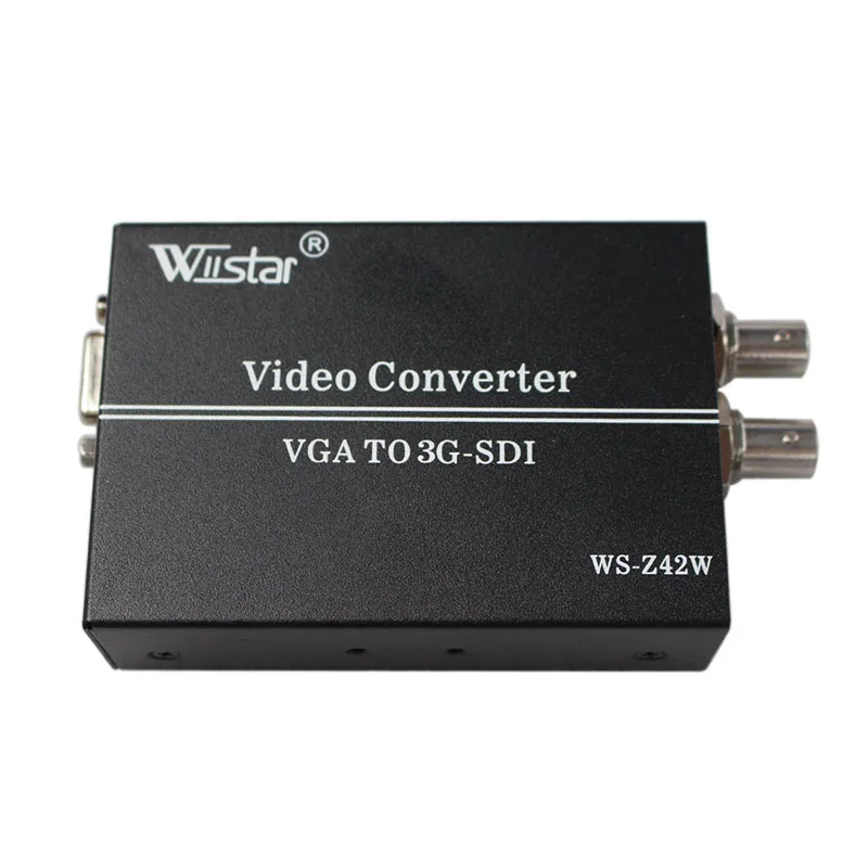 

VGA TO Sdi Converter BNC HD 3G Vga to Sdi 1080P+ Audio Scaler Converter SMPTE 425M 424M 292M DH