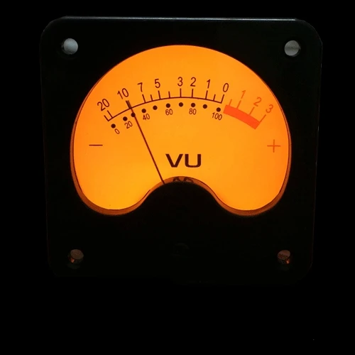 Tube VU meter LED backlight Free Driver with Damping Electromechanical Meter Tube amp Accessories High quality