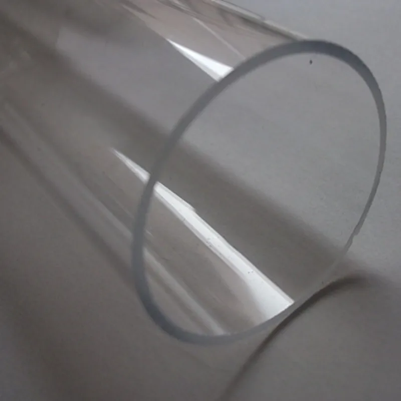 2pcs OD150x3x1000mm Acrylic Clear Tube Home Building Decor High Transparent Plastic Led Pipe