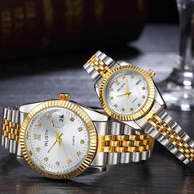 Fashion Quartz Wristwatches Couple Watches Lovers Luxury Couple Watch Couple Watch Aliexpress