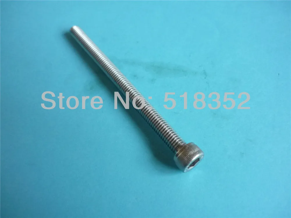 

M6 x 80mm DOUBLE SHENG 304 Stainless Steel Screw with Cylinder Head Inner Hexagon for EDM Machine Accessaries