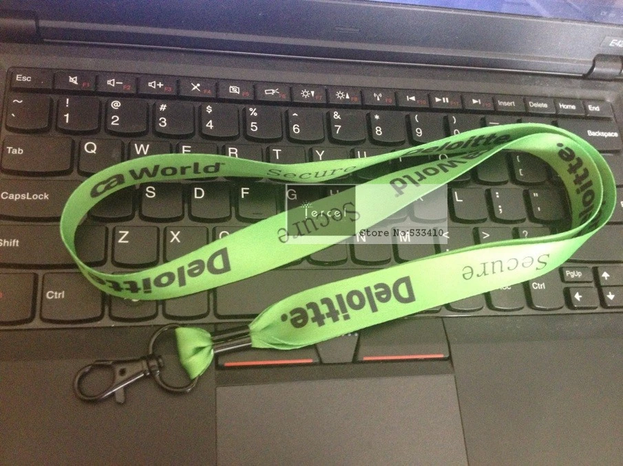 

600/lot 20mm*90cm customized polyester lanyard /Custom lanyards with your own logo with DHL express free shipping