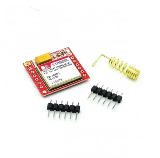 10 set SIM800L GPRS GSM Module Kit Pinboard GSM microSIM Card Core board Quad-band TTL Serial Port With Antenna for Arduino