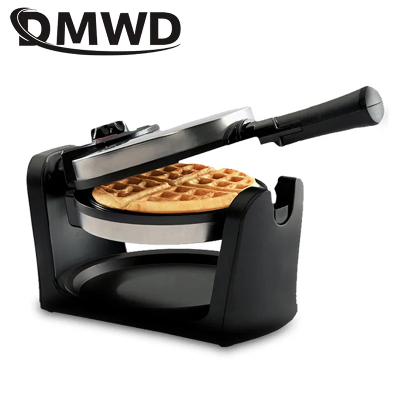 DMWD Electric mini Egg waffle maker non-stick muffin Grill bubble egg cake oven crepe baking machine breakfast maker for kitchen