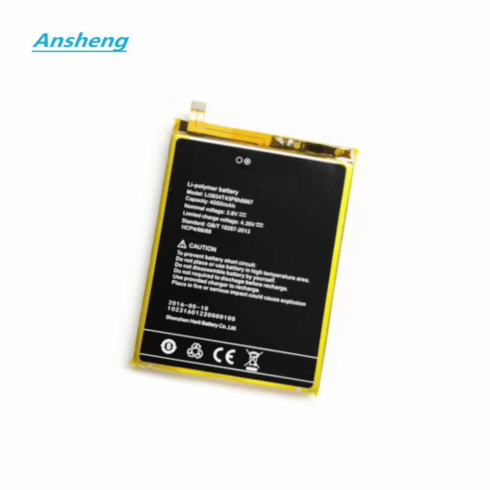 High Quality 4000mAh Li3834T43P6H8867 Battery For UMI Super Smart Phone