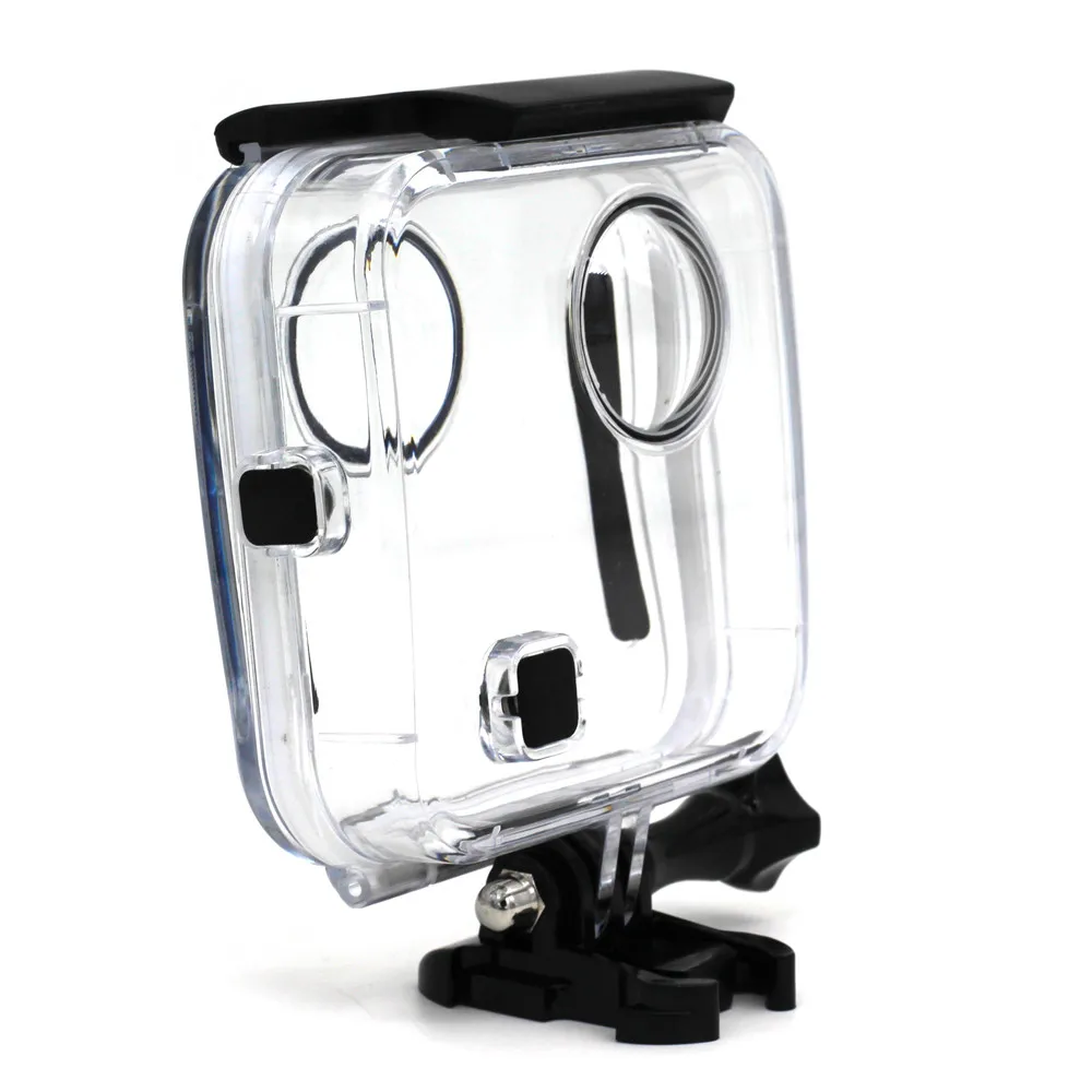 Imagem -05 - Prova d Água Case Habitação Porta Traseira para Gopro Fusion 360 Câmera Caixa Subaquática para go Pro Fusion Action Câmera Acessórios 40m à