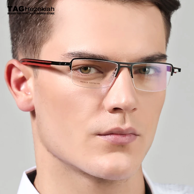 

Eyeglass Frames Men new brand Big Metal Computer Goggles Anti Fatigue Radiation-resistant Glasses Frame Women Eyewear Retro Nerd