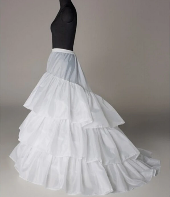 All'ingrosso sottoveste Da Sposa Sottoveste Tre Cerchi Sweep Treno Sottogonna Sottoveste per Abito Da Sposa Fodera Accessori