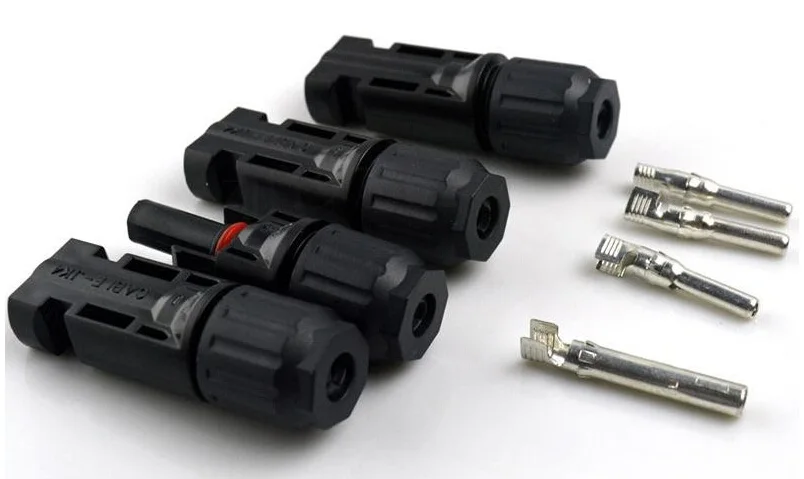กันน้ำ IP67 ต่อ PV PV สำหรับ 2.5 มม.4mm2 6mm2, Solar Connector ชายและหญิง TUV รับประกัน