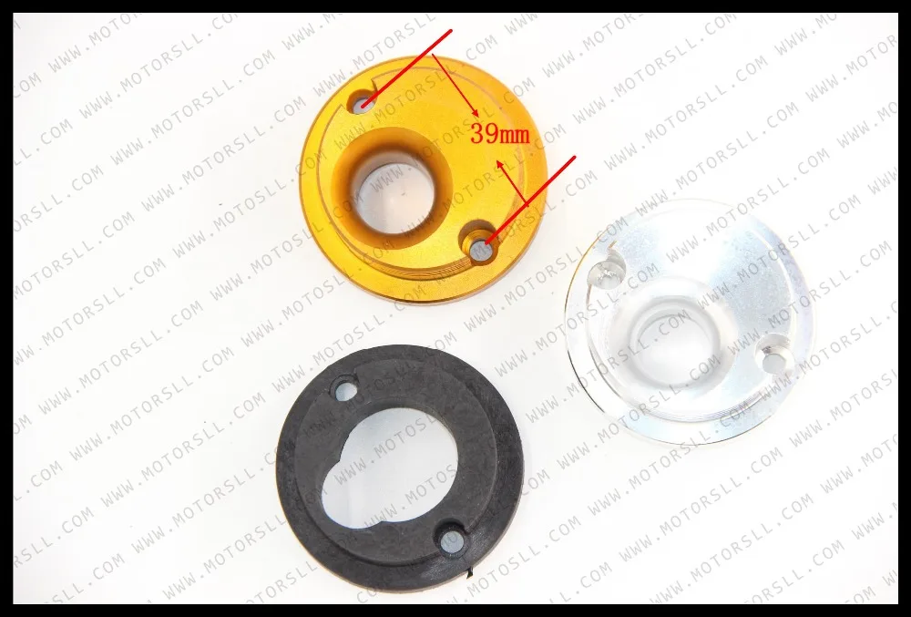 Intake tube connect ring pipe CNC for air filter 43cc 47cc 49cc two stroke2stroke motorcycle atv quad pocket bike minicross