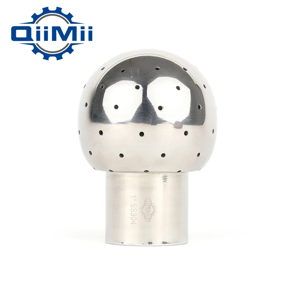 

SS304 Thread Female Spray Ball Stainless Steel Sanitary Fix Tank Cleaning Ball Internal wire fixed cleaning ball1/2" 3/4"1"BSPT