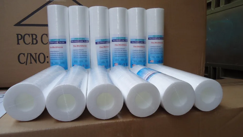 3pcs Real New Household Water Sediment Polypropylene Filter 10\