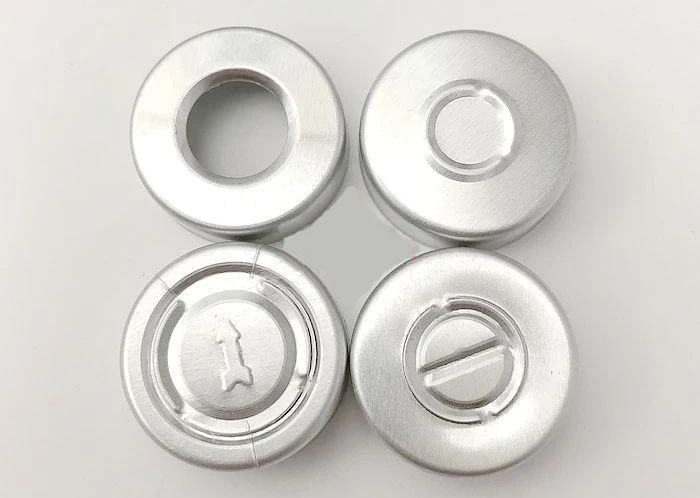 1000pcs/lot 20mm Full Aluminum Filp Off Cap Cover Glass vial bottle top sealed