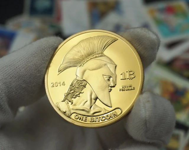 2014 Titan One Physical Bitcoins Gold Plated Coins Medal Usa Us Uk Digital Litecoin Btc Replica Of 100 Original Non currency Coins AliExpress
