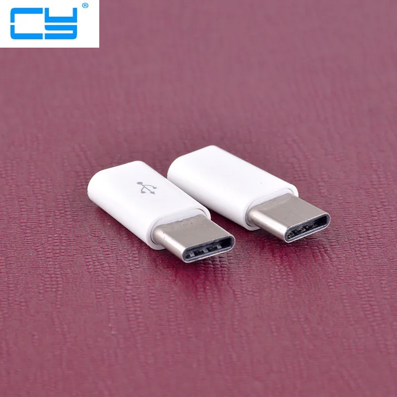 Aluminum Colorful USB 3.1 Type-C Adapter Fast Charger Charging Data Sync for Letv 1s/Umi iron pro/Xiaomi mi4c USB C 3.1 Adaptor