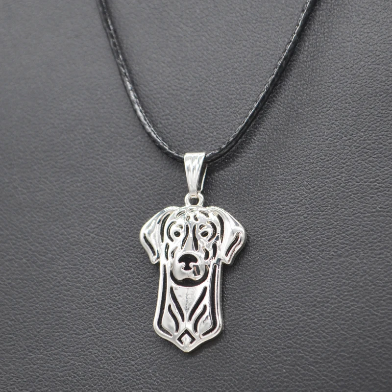 Lovers' Metal Alloy Doberman Dog Necklaces Women's Rope Chain Pendant Necklaces