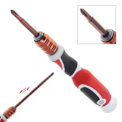 1pc 3.0mm Adjustable Dual Purpose Screwdriver with Phillips and Slotted for Office / Home Use