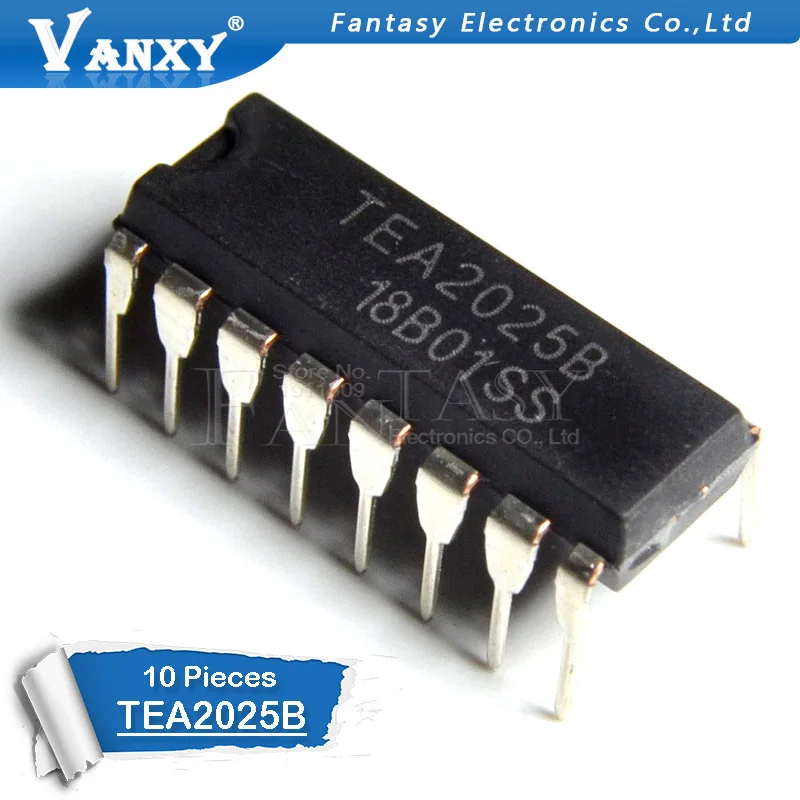 10PCS TEA2025B DIP-16 TEA2025 DIP 2025B DIP16 YD2025 SOP-16 SOP