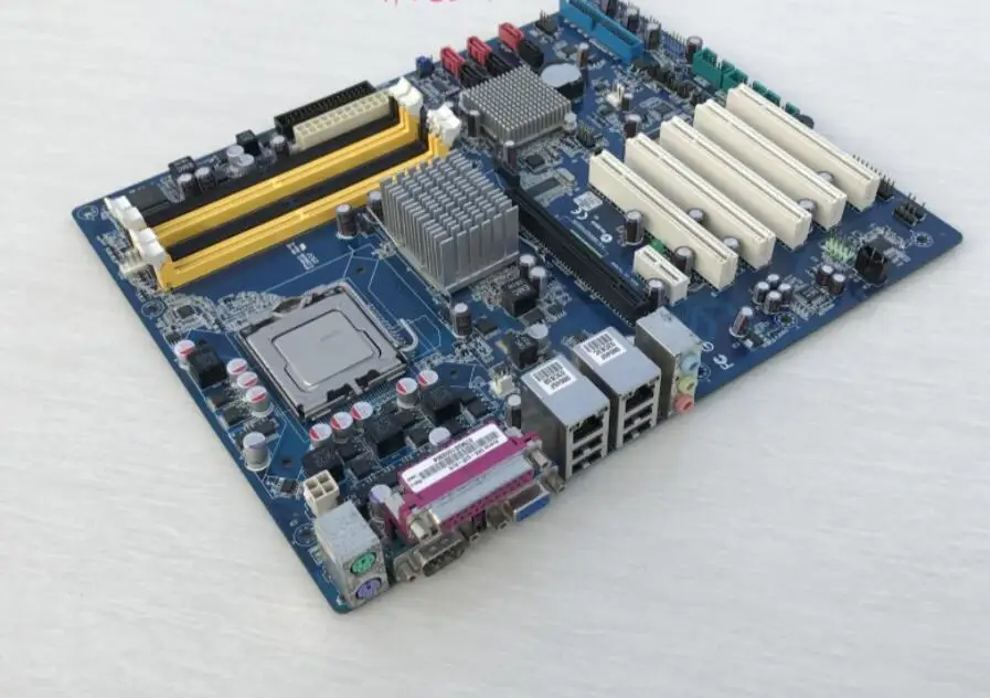 

EAX-Q35 100% OK Original IPC Mainboard ATX Industrial Motherboard 5*PCI 2*LAN With CPU RAM