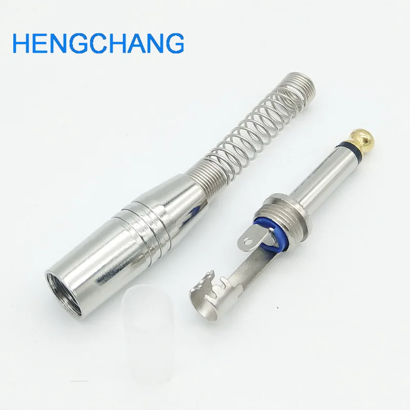 2 pole 6.35 มม. ตัวเชื่อมต่อ 1/4 6.35 มม.