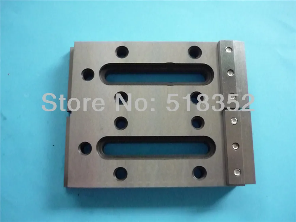 

Z025 Jig Tools W100* L120*T15+5mm (SUS) for EDM Wire Cutting Machine Tools edm stainless jig tools, edm binary fixture