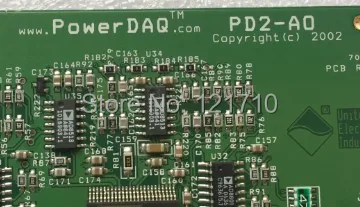 Industrial equipment board POWERDAQ PD2-AO PD2-AO-16/16 WO 932 REV 205
