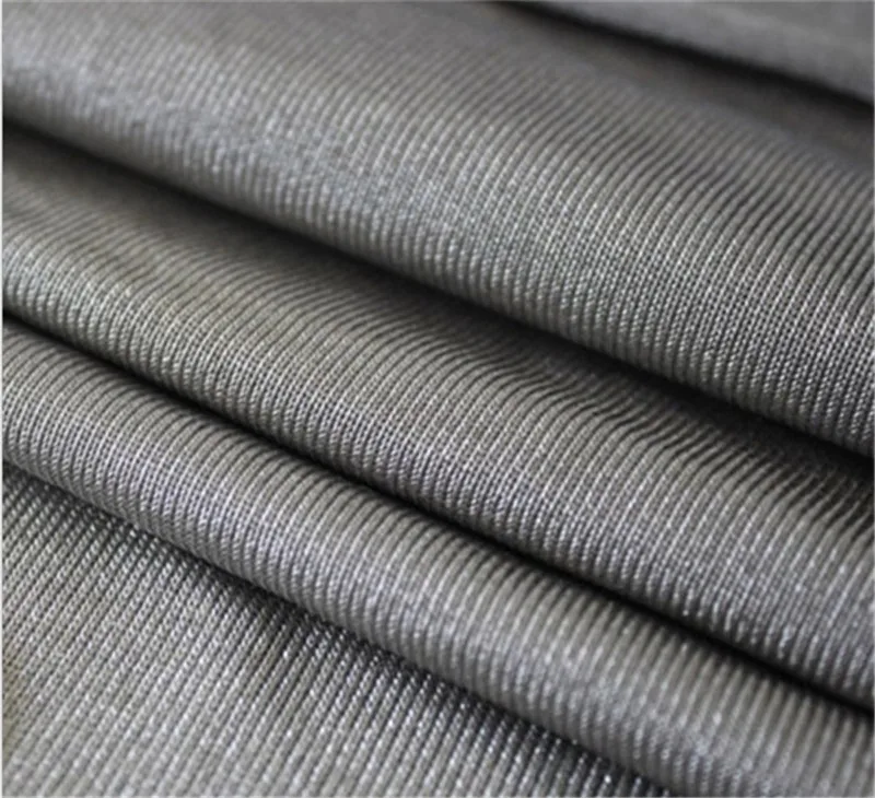 100% silver fiber anti radiation fabric