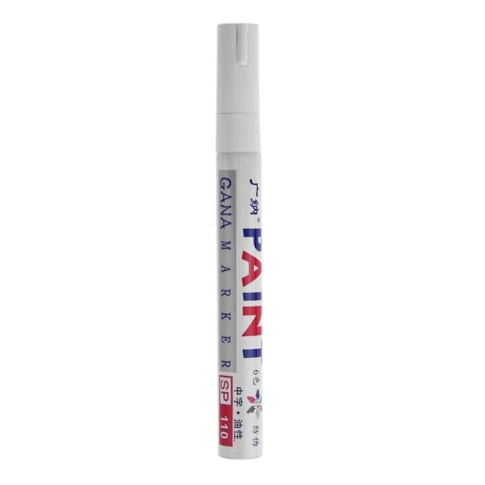 Colorful Waterproof pen Car Tyre Tire Tread CD Metal Permanent Paint markers Graffiti Oily Marker Pen Marcador Caneta Stationery