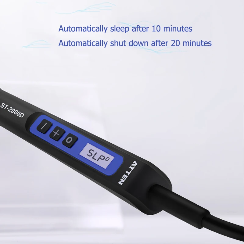 ATTEN EU Plug ST-2080D 80W ST-2150D 150W Soldering Iron 220V with Digital LCD Display Temperature Adjustable Soldering Iron