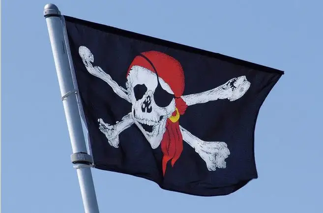 

Jolly Roger Pirate Flag Cross bone Skull Banner Flags Bandana Newest Halloween party bar club haunted mansion decor 3X5ft